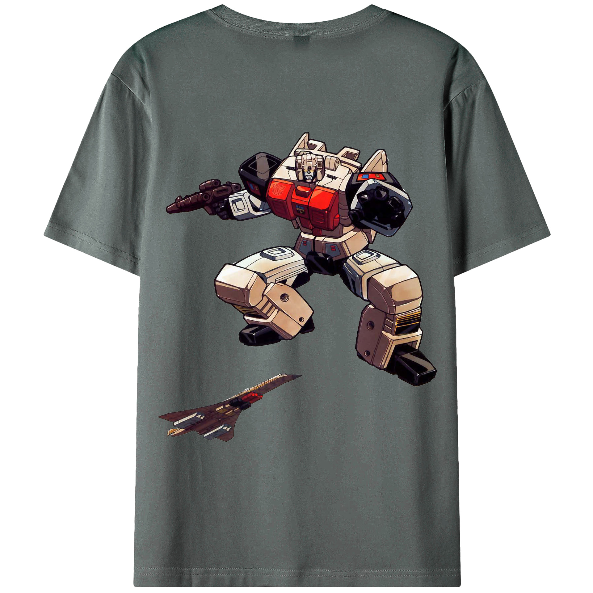 （画像用）  綿100％ メンズ半袖Tシャツ（バックプリント） 通気性